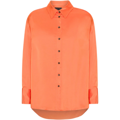 Jenka Shirt - Mandarin Red