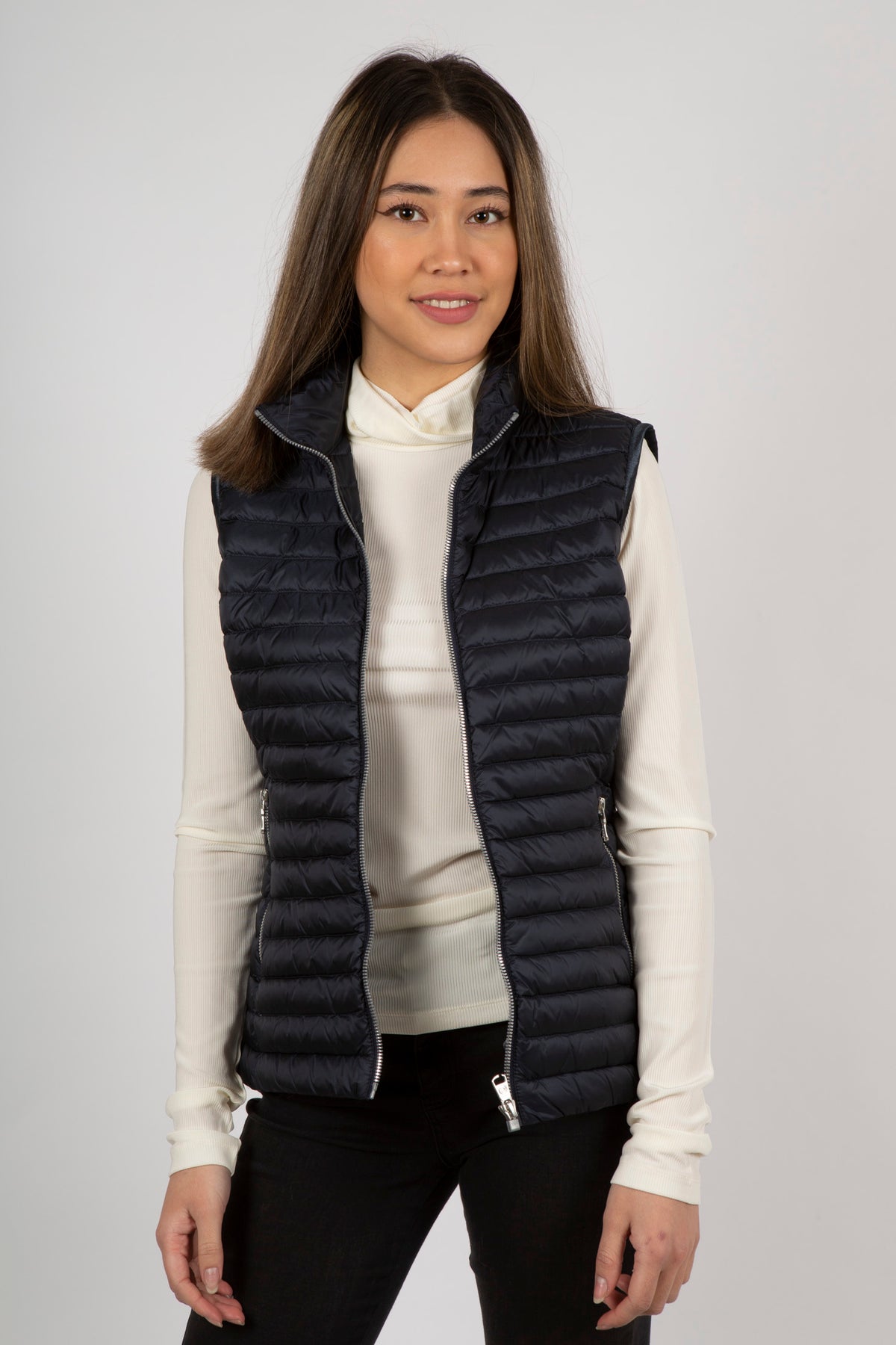 2222U Down Vest - Navy Blue