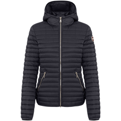 2224U Hooded Down Jacket - Navy Blue