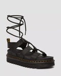Nartilla Hydro Lace Up Gladiator Sandals - Black