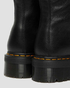 Jadon Faux Fur Lined Platform Boots - Black Pisa