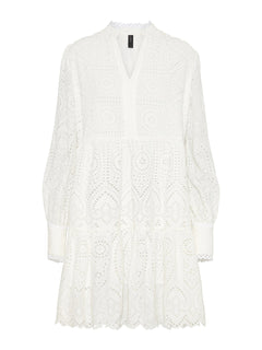 Yasholi Ls Dress S. - Star White