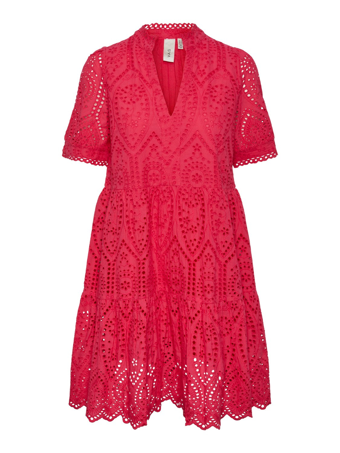 Yasholi Ss Dress S. - Raspberry Sorbet