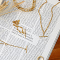 T-Bar Chunky Fiagaro Bracelet - Pale Gold