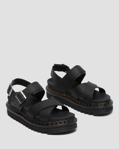 Voss II Strap Sandals - Black