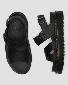 Voss II Strap Sandals - Black