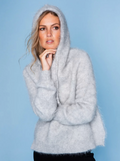 Ricky Mohair Sweater - Grey - Ella & il - Gensere - VILLOID.no