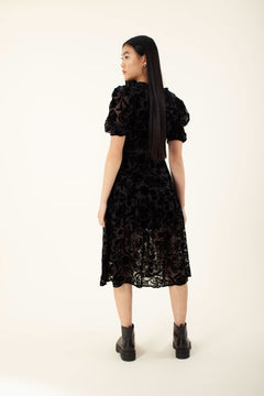 Kimbra Solid Dress - Black