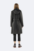 W Trench Coat - Black - Rains - Jakker - VILLOID.no