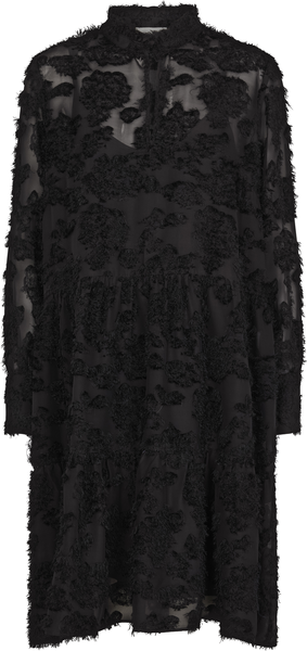 Lyro LS Dress - Black - Second Female - Kjoler - VILLOID.no