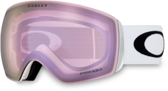 Flight Deck L Matte White - Prizm HI Pink - Goggles
