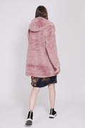 Chloe Hood Jacket - Pink - Ella & il - Jakker - VILLOID.no