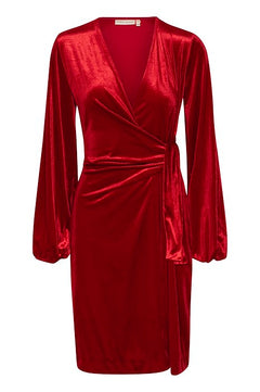 GorielIW Wrap Dress - True Red