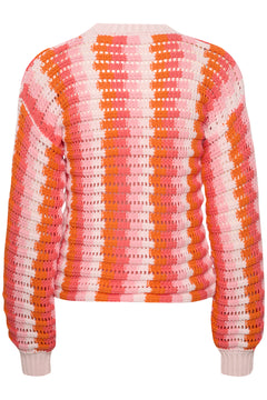 AlyssaIW Crochet Pullover - Multi Colour