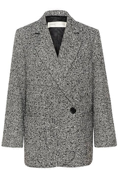 ZacIW Blazer - Black / White