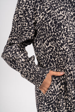 Ruthiepw Dress - Perfectly Pale Granite Print
