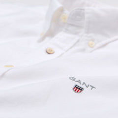 Slim Oxford BD - White