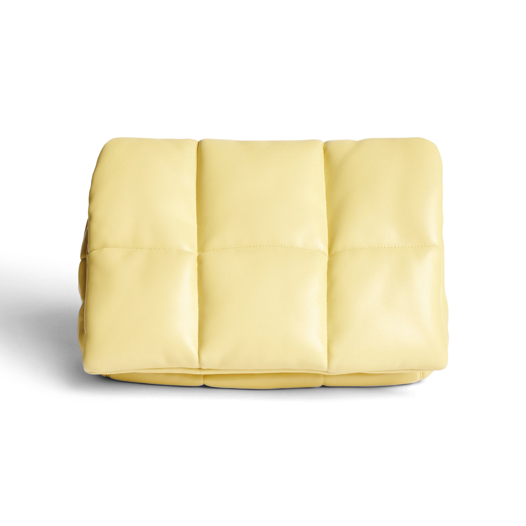 Wanda Faux Leather Clutch Bag - Honey