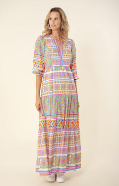 Elspeth Long Dress - Pink