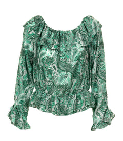 Miley Blouse - Jade Green