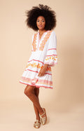 Taliah Dress - Coral