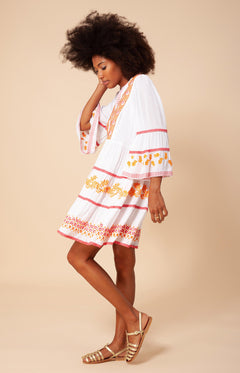 Taliah Dress - Coral