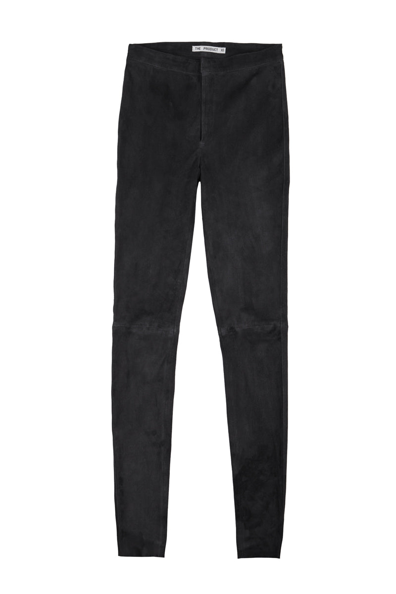 Semsket skinnbukse - Black - The Product - Bukser & Shorts - VILLOID.no