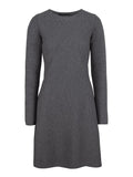 Cecilie Merino Dress - Grey Melange