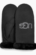 W Logo Mitten - Black - Ugg - Tilbehør - VILLOID.no