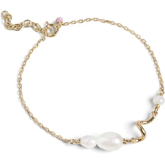 Pearlie Twist Bracelet - Pearl
