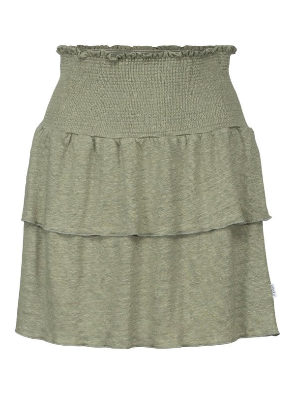Lisbet Linen Skirt - Green