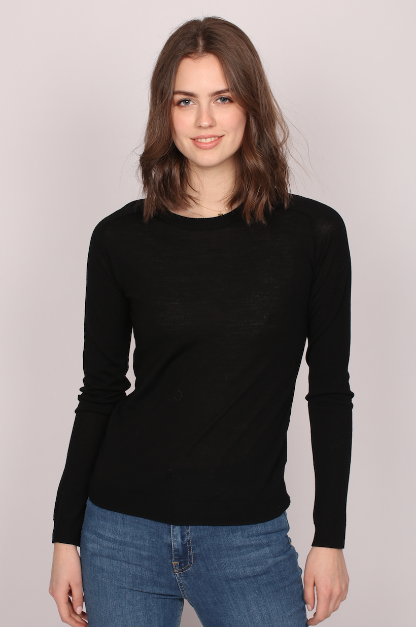Day Whitney Sweater - Black - DAY - Gensere - VILLOID.no