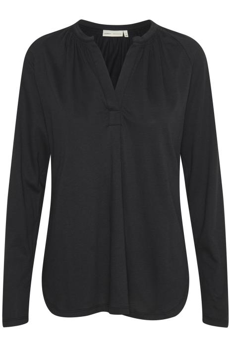 CaimilW Blouse - Black - InWear - Bluser & Skjorter - VILLOID.no