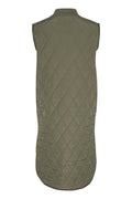CallasIW Quilted Vest - Beetle Green