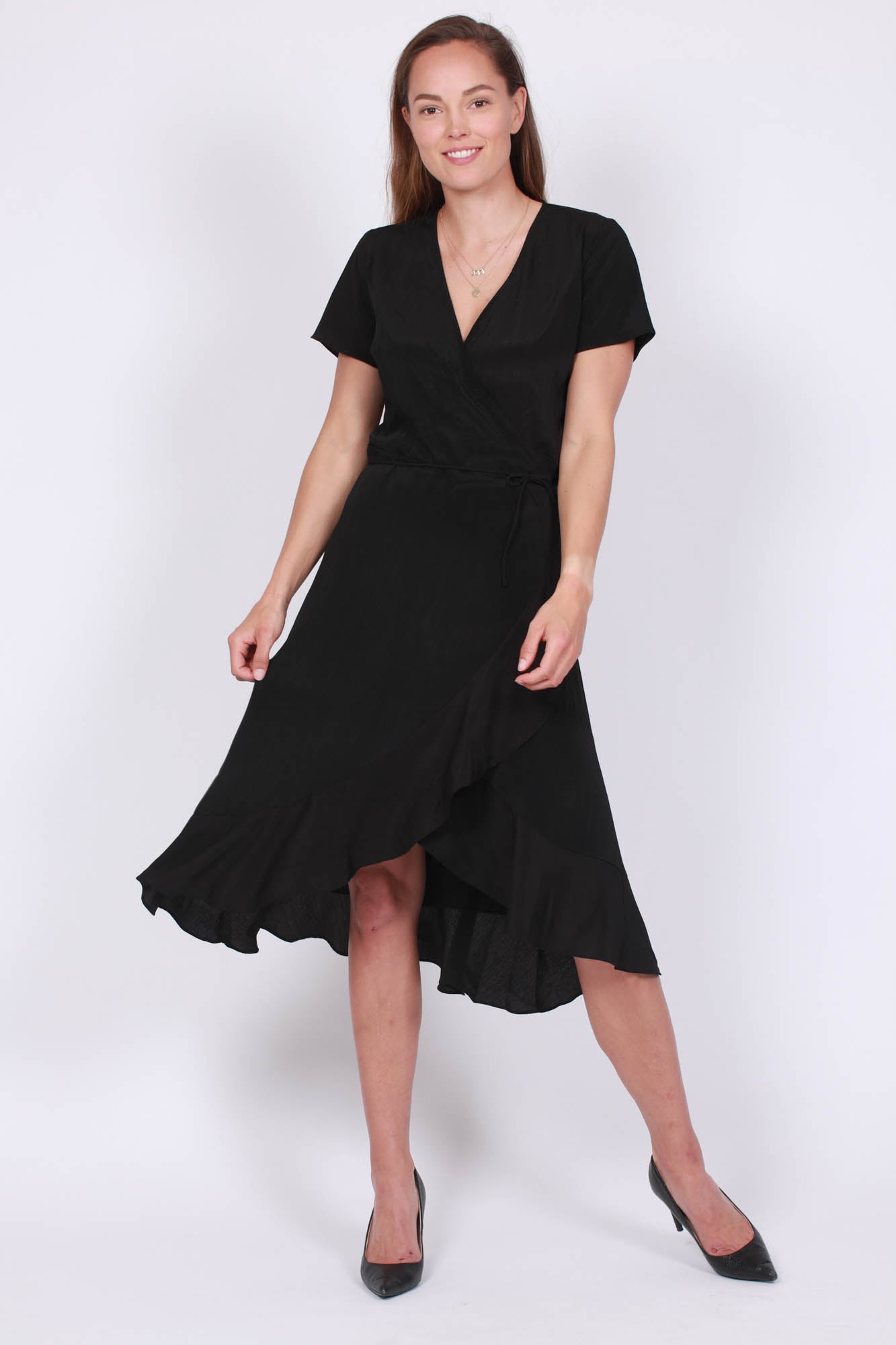 Magga Structure Dress - Black - Neo Noir - Kjoler - VILLOID.no