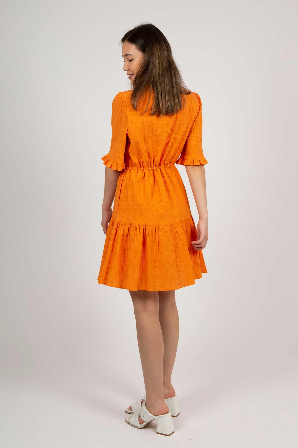 Tiera Dress - Orange