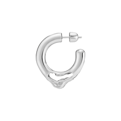 Flea 15 Hoop - Silver