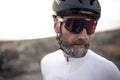 Active Vision - Matt Black - Brown With Red Multi