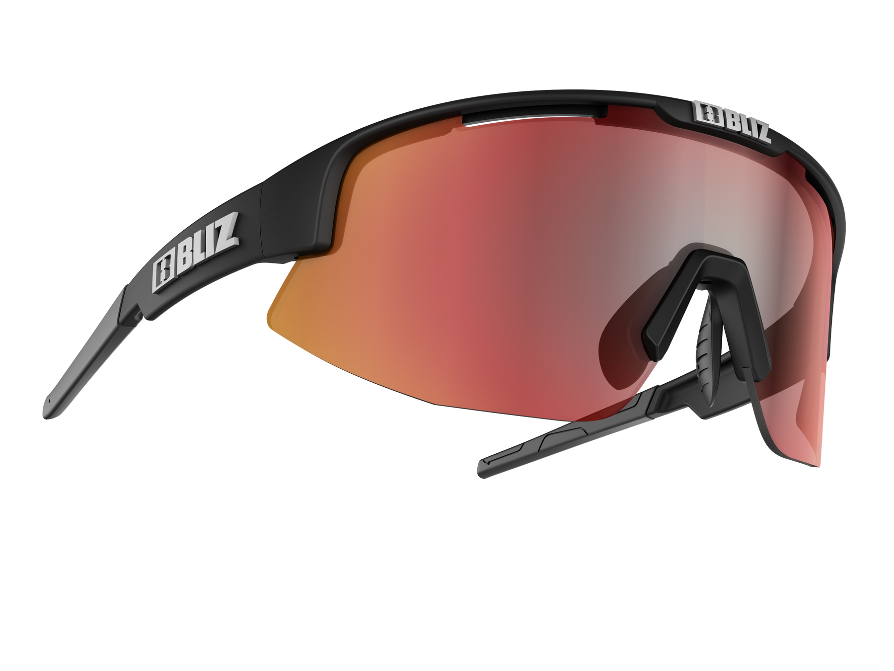 Active Matrix - Matt Black - Brown With Red Multi