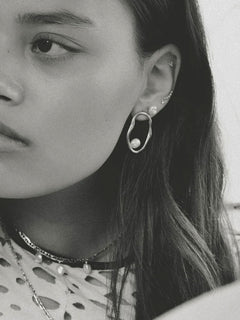 Baroque Helix Stud Gold