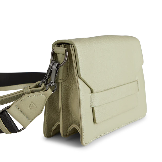 Arabella Crossbody Bag - Dusty Avocado/Black