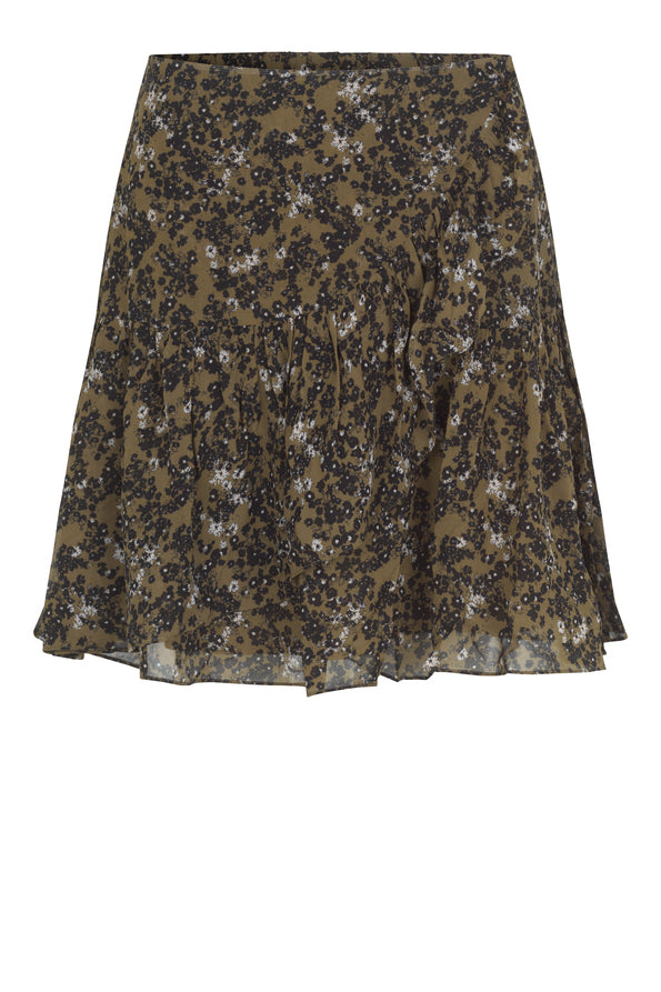 Simone Skirt - Burnt Olive
