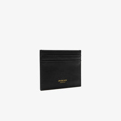 Credit Card Holder - Black Grained Leather