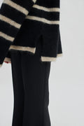 Ovalis Knit T-Neck - Black