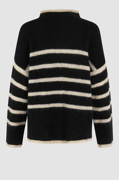 Ovalis Knit T-Neck - Black