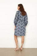 Nigella Mini Dress - Brunnera Blue