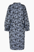 Nigella Mini Dress - Brunnera Blue