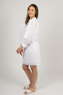 Calendula Dress - White