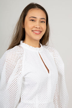 Calendula Dress - White