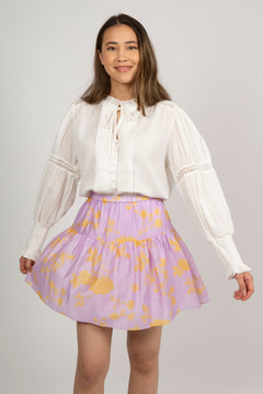 Lyna Skirt - Orchid Bloom